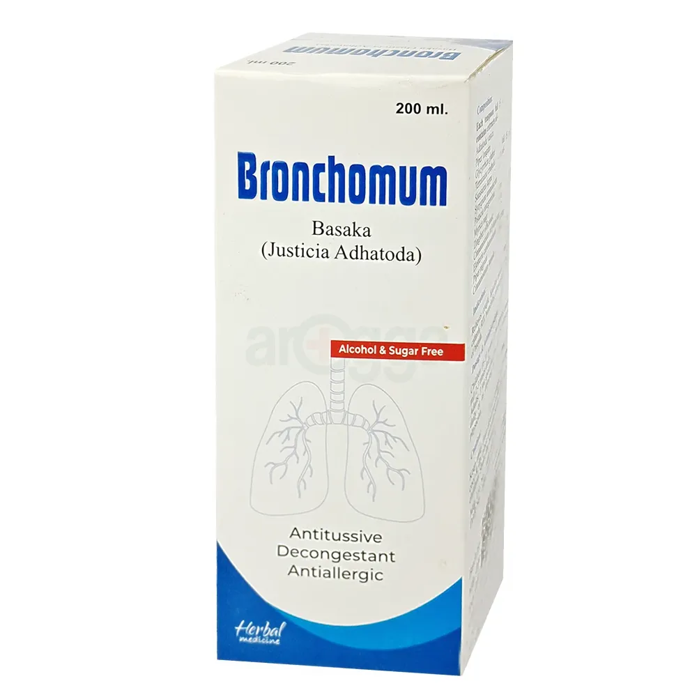 Bronchomum ২০০ মি.লি. বোতল — Optimum Pharmaceuticals HLB