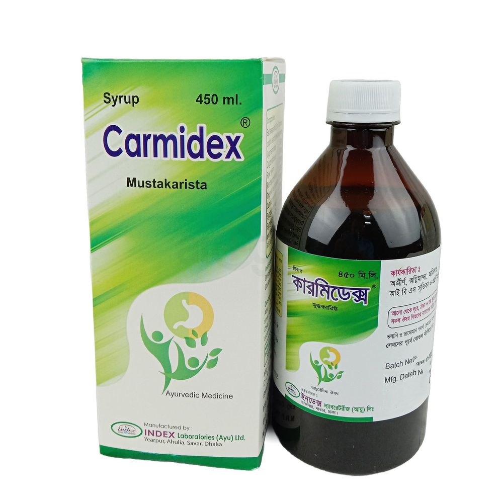 Carmidex ৪৫০ মি.লি. — Index Laboratories Ltd.