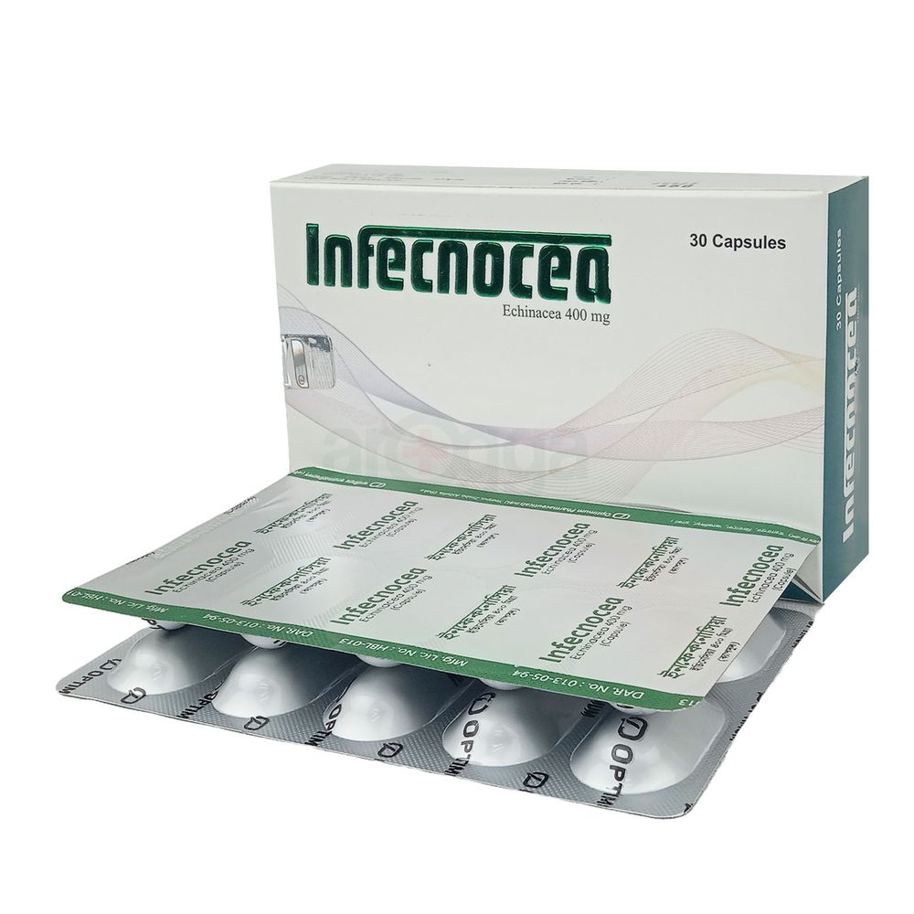 Infecnocea ৪০০ মি.গ্রা. ৩০টি ক্যাপসুল — Optimum Pharmaceuticals HLB