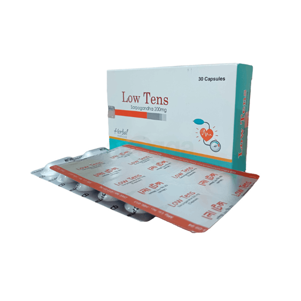 Lowtens ২০০ মি.গ্রা. ৩০টি ক্যাপসুল — Optimum Pharmaceuticals HLB
