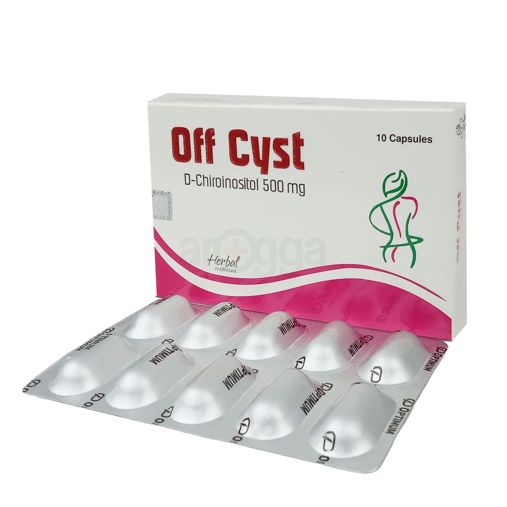 Off Cyst ৫০০ মি.গ্রা. ১০টি ক্যাপসুল — Optimum Pharmaceuticals HLB