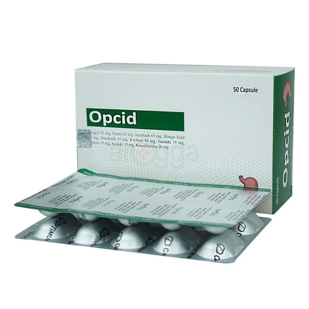 Opcid ৫০০ মি.গ্রা. ৩০টি ক্যাপসুল — Optimum Pharmaceuticals HLB